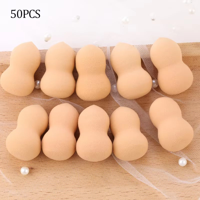 Mini Makeup Sponge Water Drop Shape Makeup Soft Foundation Puff Wet and Dry Use Concealer Flawless Mixed Cosmetic Makeup Sponges