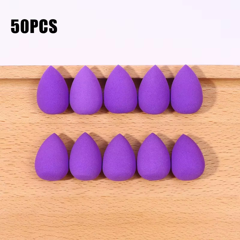 Mini Makeup Sponge Water Drop Shape Makeup Soft Foundation Puff Wet and Dry Use Concealer Flawless Mixed Cosmetic Makeup Sponges