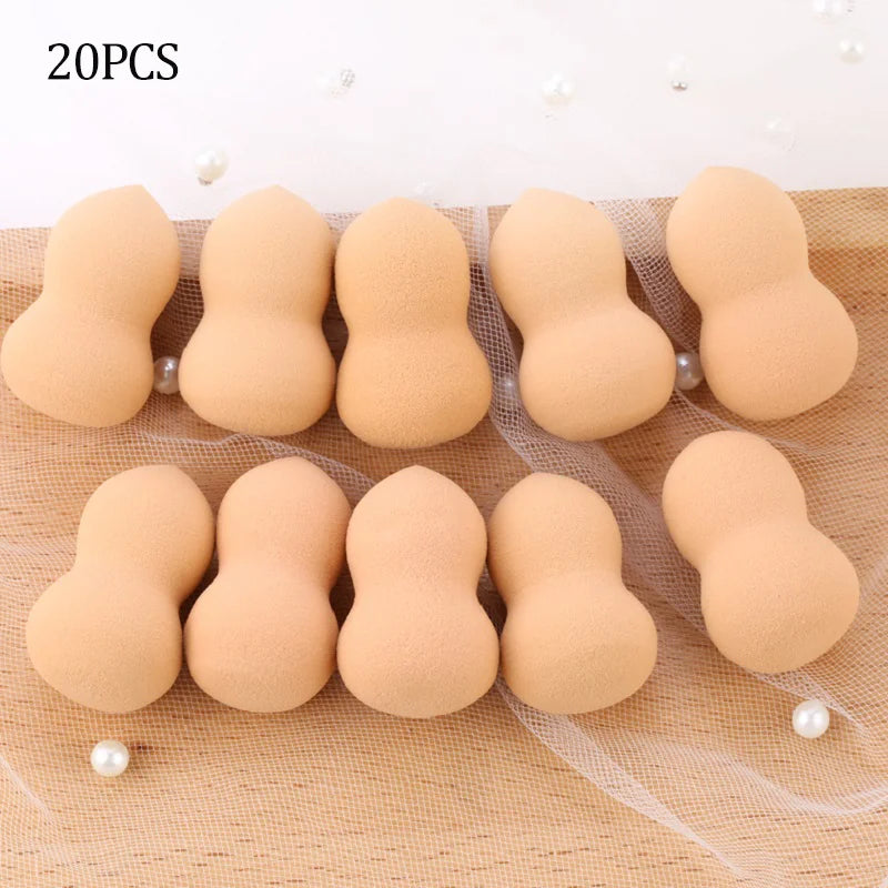 Mini Makeup Sponge Water Drop Shape Makeup Soft Foundation Puff Wet and Dry Use Concealer Flawless Mixed Cosmetic Makeup Sponges