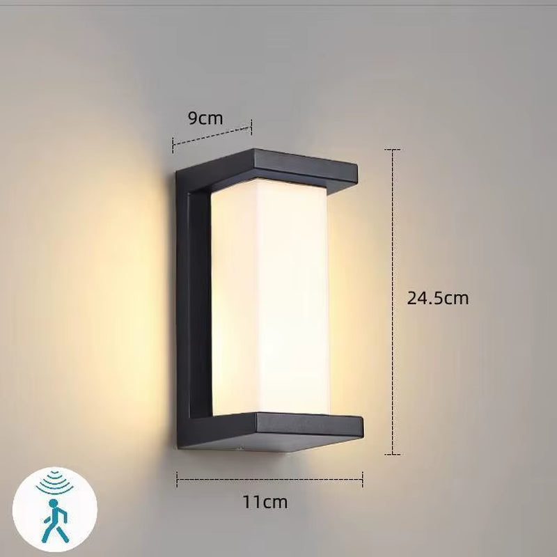 LED Outdoor Lights Motion Sensor Outdoor Wall Light Waterproof IP65 Street Lamp Garden Lights Outdoor Lighting Outdoor Wall Lamp